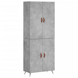 Highboard 69.5X34X180 Cm Engineered Wood