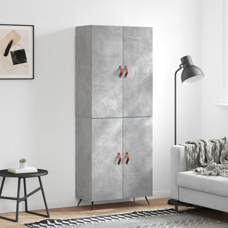 Highboard 69.5X34X180 Cm Engineered Wood