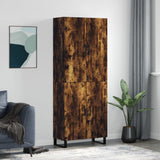 Highboard 69.5X34X180 Cm Engineered Wood
