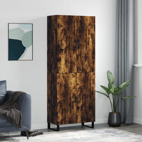 Highboard 69.5X34X180 Cm Engineered Wood