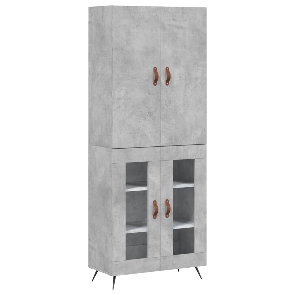 Highboard 69.5X34X180 Cm Engineered Wood