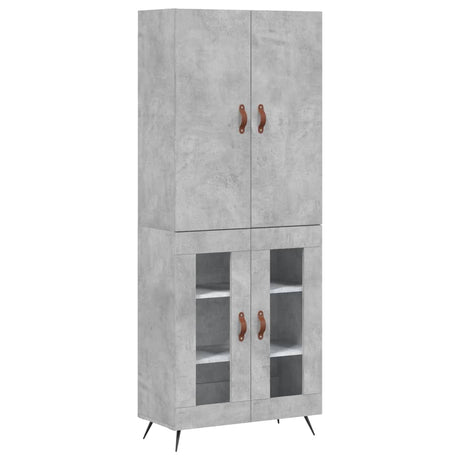 Highboard 69.5X34X180 Cm Engineered Wood
