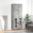 Highboard 69.5X34X180 Cm Engineered Wood