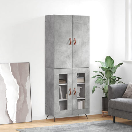 Highboard 69.5X34X180 Cm Engineered Wood