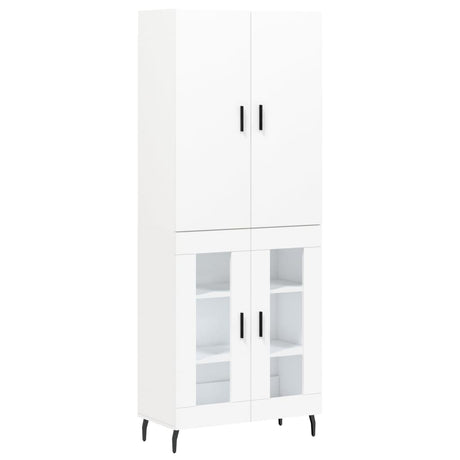 Highboard 69.5X34X180 Cm Engineered Wood