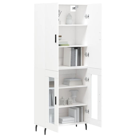 Highboard 69.5X34X180 Cm Engineered Wood