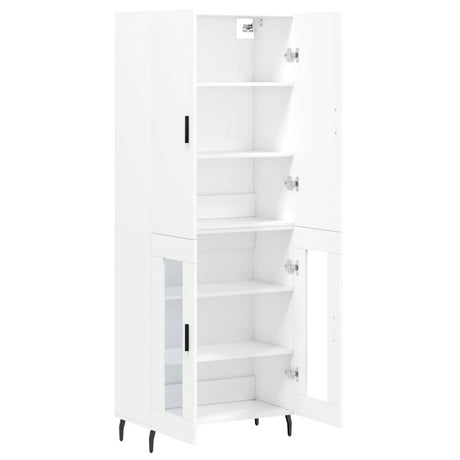Highboard 69.5X34X180 Cm Engineered Wood
