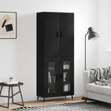 Highboard 69.5X34X180 Cm Engineered Wood