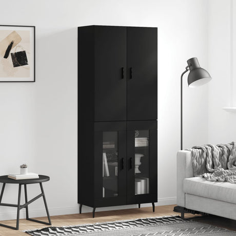Highboard 69.5X34X180 Cm Engineered Wood