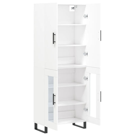 Highboard 69.5X34X180 Cm Engineered Wood