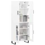 Highboard 69.5X34X180 Cm Engineered Wood