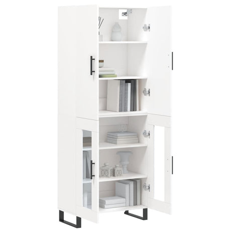 Highboard 69.5X34X180 Cm Engineered Wood