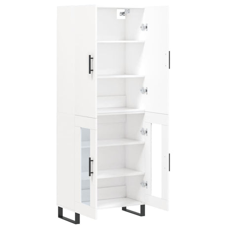Highboard 69.5X34X180 Cm Engineered Wood