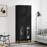Highboard 69.5X34X180 Cm Engineered Wood