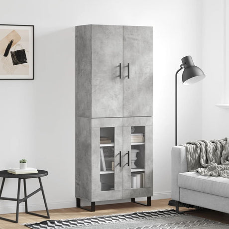 Highboard 69.5X34X180 Cm Engineered Wood