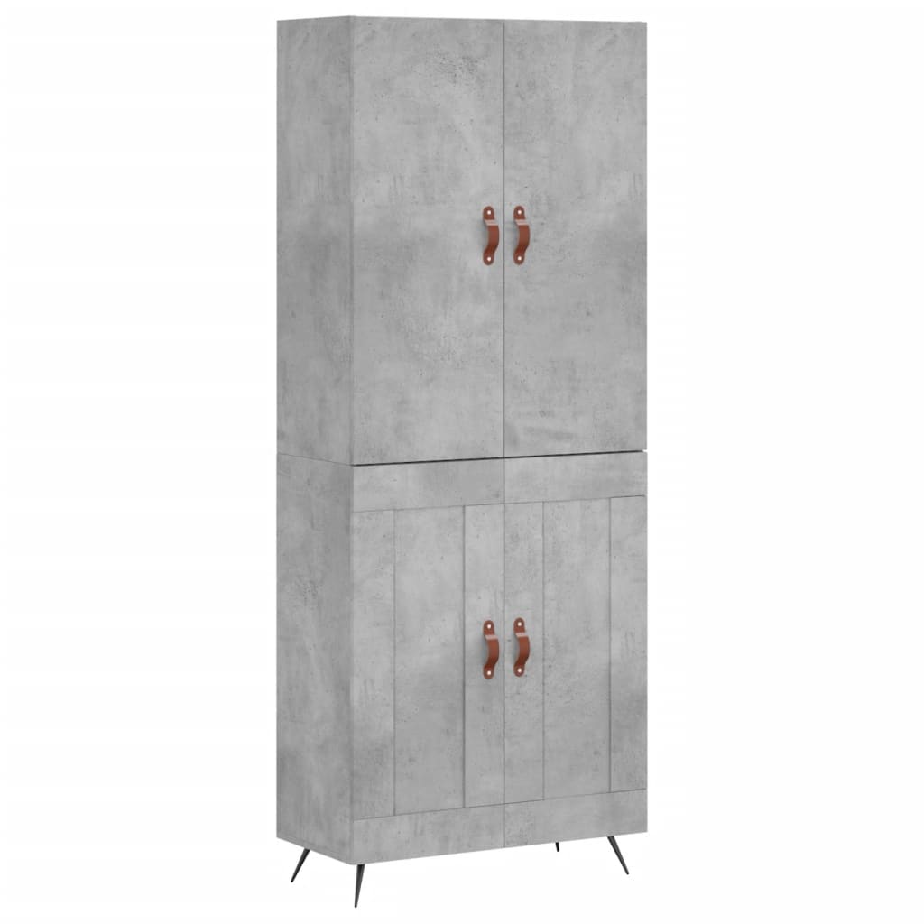 Highboard 69.5X34X180 Cm Engineered Wood