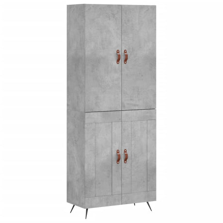 Highboard 69.5X34X180 Cm Engineered Wood