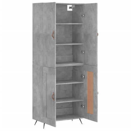 Highboard 69.5X34X180 Cm Engineered Wood