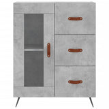Highboard 69.5X34X180 Cm Engineered Wood