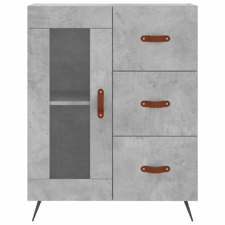 Highboard 69.5X34X180 Cm Engineered Wood