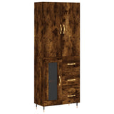Highboard 69.5X34X180 Cm Engineered Wood