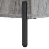 Highboard 69.5X34X180 Cm Engineered Wood