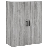 Highboard 69.5X34X180 Cm Engineered Wood