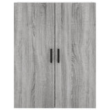 Highboard 69.5X34X180 Cm Engineered Wood
