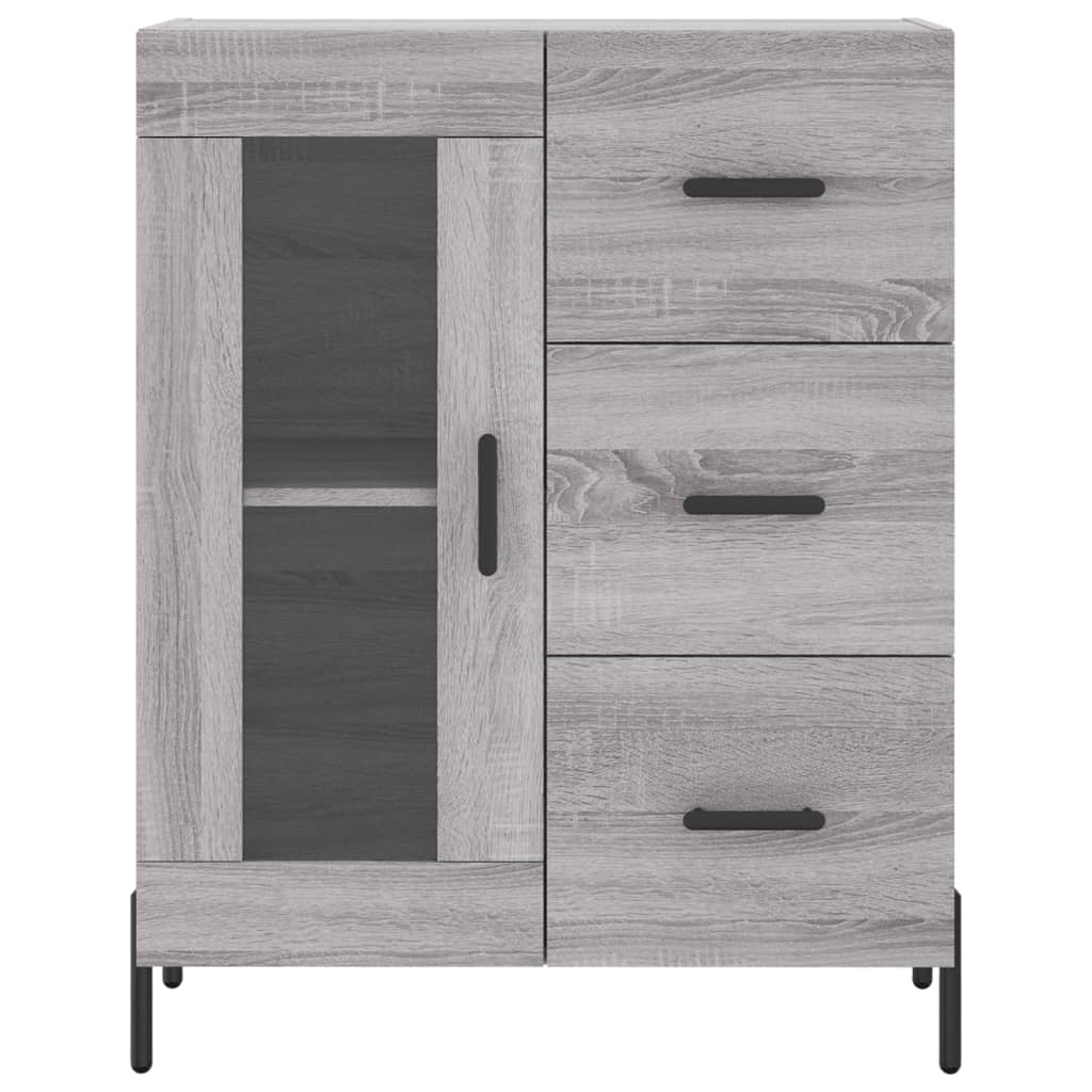 Highboard 69.5X34X180 Cm Engineered Wood