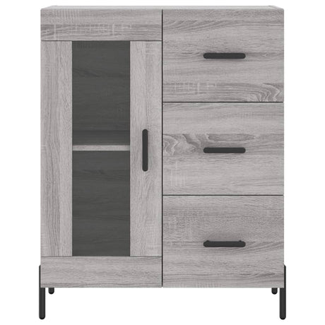 Highboard 69.5X34X180 Cm Engineered Wood