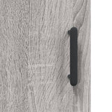 Highboard 69.5X34X180 Cm Engineered Wood