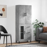 Highboard 69.5X34X180 Cm Engineered Wood