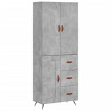 Highboard 69.5X34X180 Cm Engineered Wood