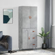 Highboard 69.5X34X180 Cm Engineered Wood