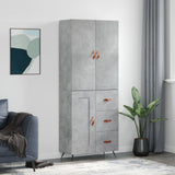 Highboard 69.5X34X180 Cm Engineered Wood