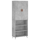 Highboard 69.5X34X180 Cm Engineered Wood