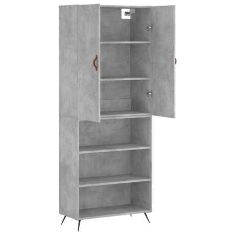 Highboard 69.5X34X180 Cm Engineered Wood
