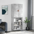 Highboard 69.5X34X180 Cm Engineered Wood