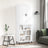 Highboard 69.5X34X180 Cm Engineered Wood