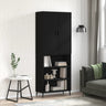 Highboard 69.5X34X180 Cm Engineered Wood