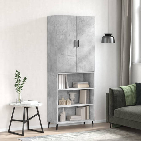 Highboard 69.5X34X180 Cm Engineered Wood