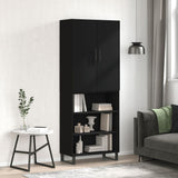 Highboard 69.5X34X180 Cm Engineered Wood