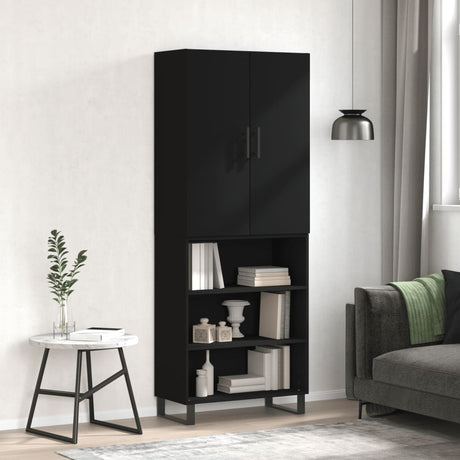 Highboard 69.5X34X180 Cm Engineered Wood