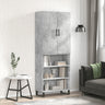 Highboard 69.5X34X180 Cm Engineered Wood