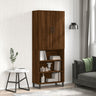Highboard 69.5X34X180 Cm Engineered Wood
