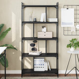 Bookcase 5-Tier 76X32X Engineered Wood