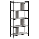 Bookcase 5-Tier 76X32X Engineered Wood