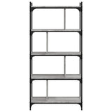 Bookcase 5-Tier 76X32X Engineered Wood