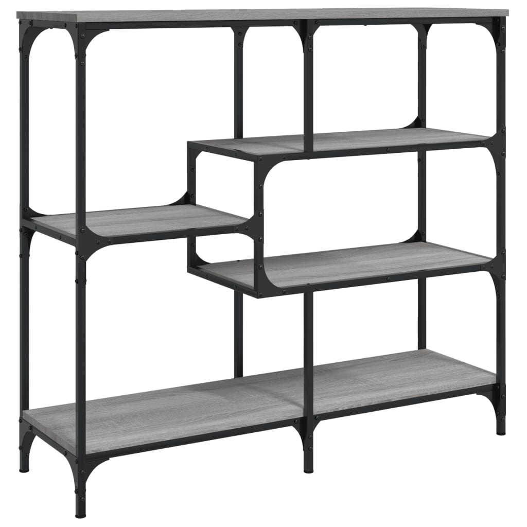Console Table Grey Sonoma 103x32x95 cm Engineered Wood