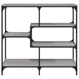 Console Table Grey Sonoma 103x32x95 cm Engineered Wood